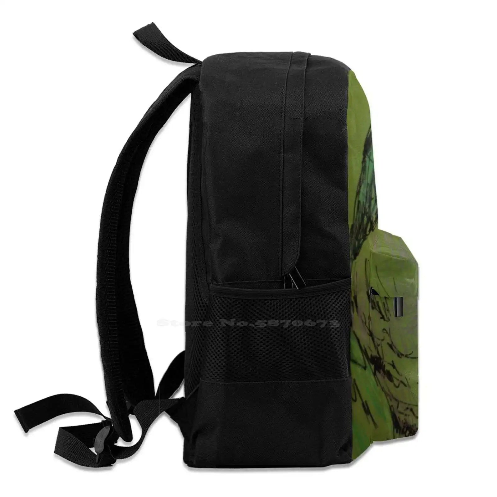 Parrot 3D Print Backpack Casual Bag Parrot