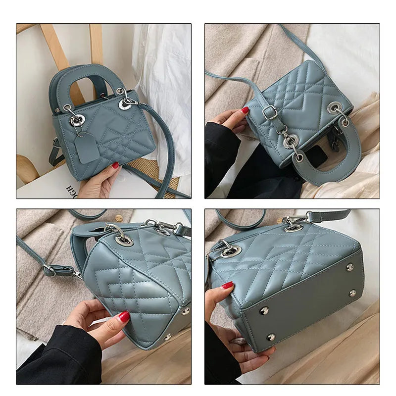 Party Women's Handbag Shoulder Bag PU Pattern Ladies Shopping Bags
