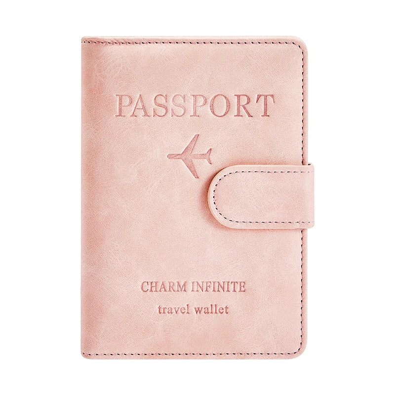 Passport Bag Portable Ultra-Thin Multi-Functional Document Clip