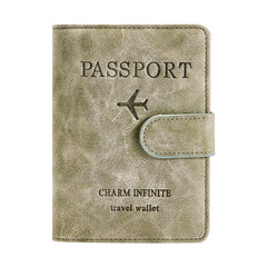 Passport Bag Portable Ultra-Thin Multi-Functional Document Clip