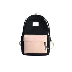 Canvas Backpack Girls School Bags Teenage High School Female Bagpack