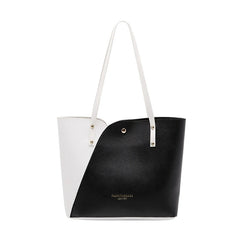 Patchwork Women's Bag Large Capacity Shoulder Bags High Pu Leather Handbag