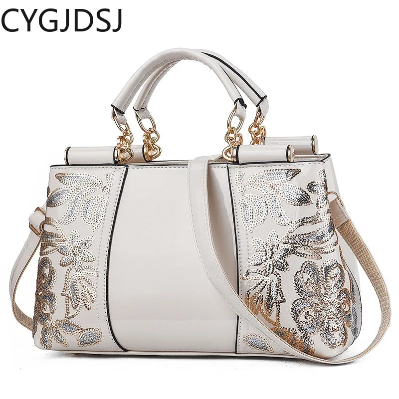 Patent Leather Bag Handbags Crossbody Shoulder Bag Women