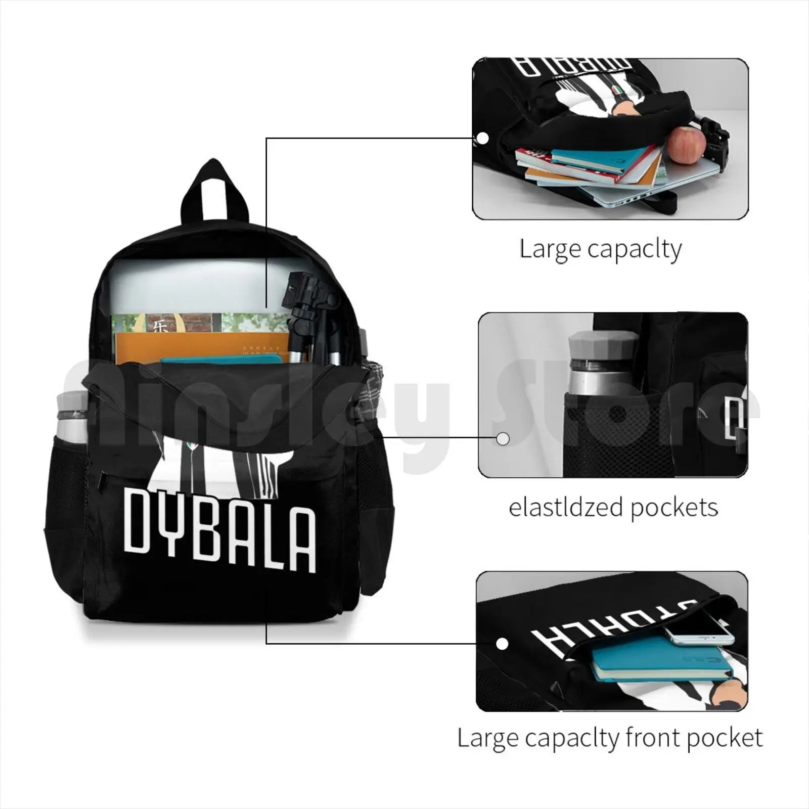 Dybala Mask Outdoor Hiking Backpack Waterproof Camping Travel