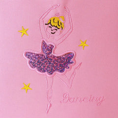 Custom Embroidery Ballerina Bag, Personalised Dance Backpack for Girls