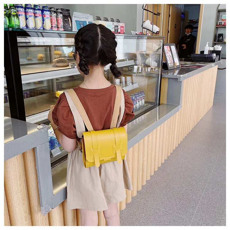 Embroidery Bear Toddler Bag Kids Mini School Animal Crossbody Bag