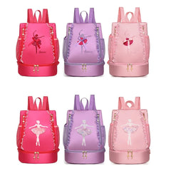 Embroidery Ballet Dance Bag for Girls