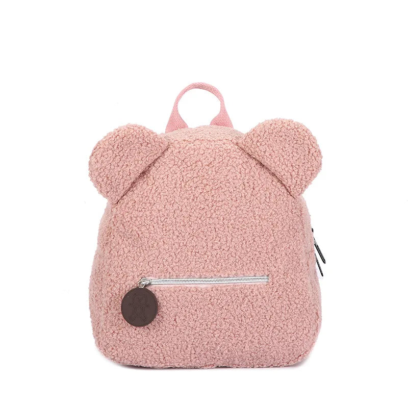 Personalised Initial Backpack with Bear Shoulder Bags