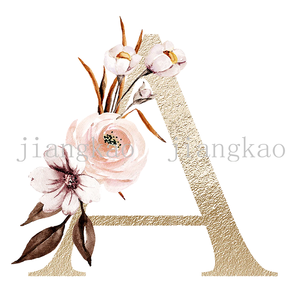 Personalised Name Initial Backpack Pink Letter Girls Kid Nursery Child