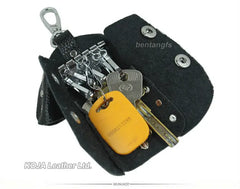 Leather Key Holder Case Keychain Key Wallet MC-802