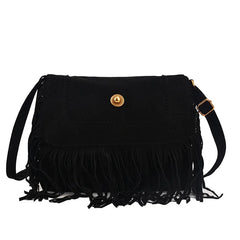 Personality Women's Crossbody Bag Scrub Leather Shoulder Purse