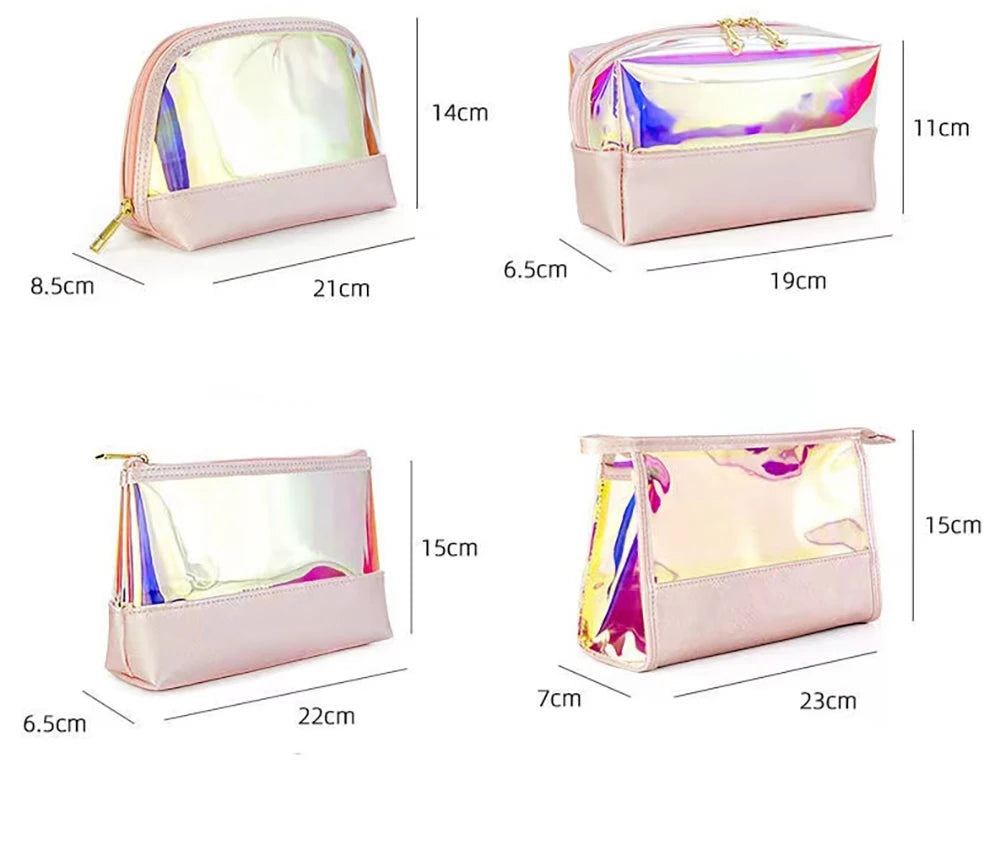 Personalized Name Makeup Pouch Bag Cosmetic Handbag Travel Lipstick Organizer