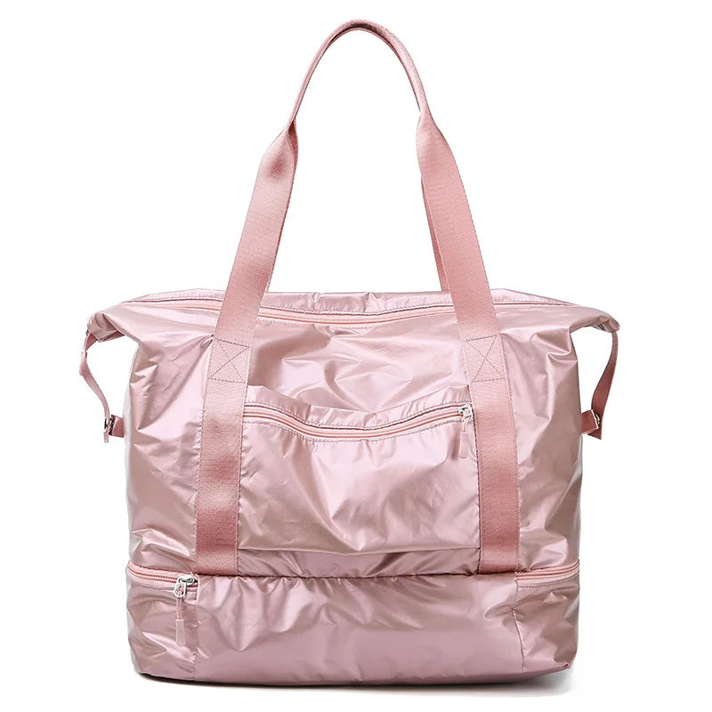 Custom Name Duffel Bag with Wet Dry Pockets & Shoe Compartment