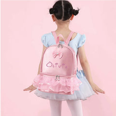 Personalized Embroidered Ballet Bag for Little Girls