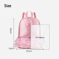Personalized Embroidered Ballet Bag for Little Girls