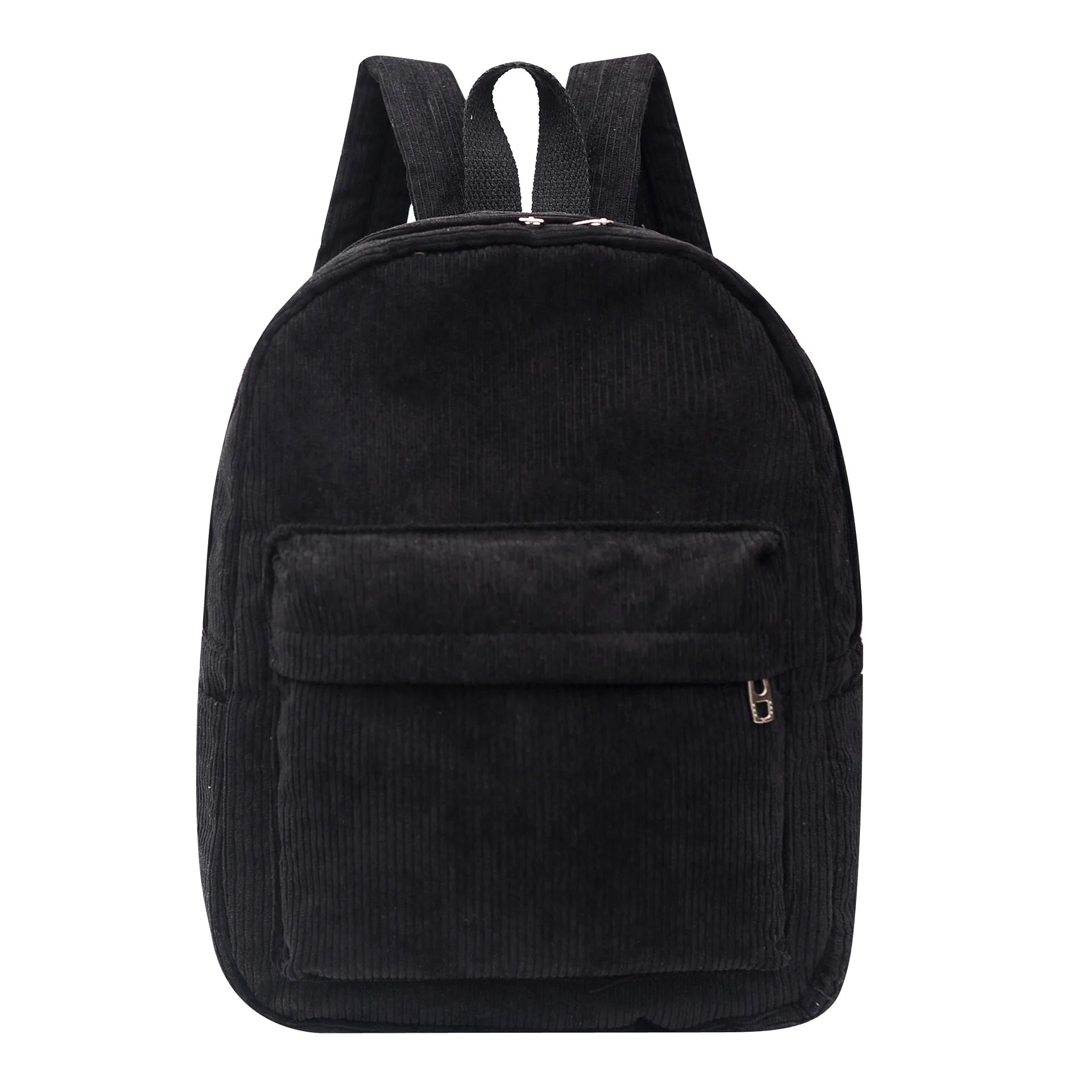 Custom Embroidered Corduroy Travel Bag Student Backpack