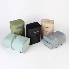 Embroidery Large-Capacity Travel Cosmetic Bag Wash Bag