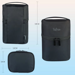 Embroidery Large-Capacity Travel Cosmetic Bag Wash Bag