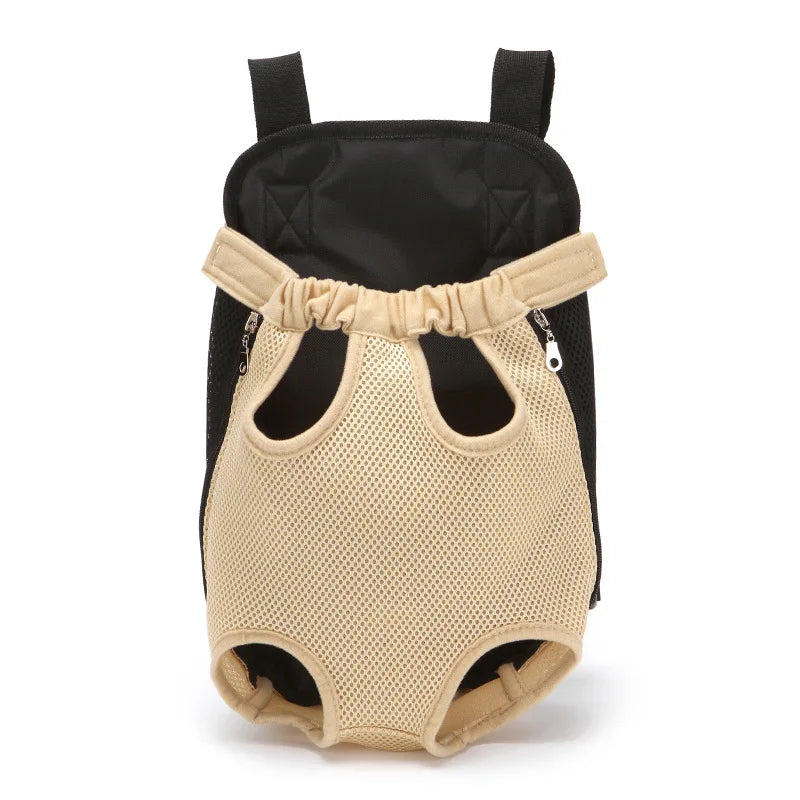 Adjustable Dog Backpack Kangaroo Front Carrier Bag for Cat