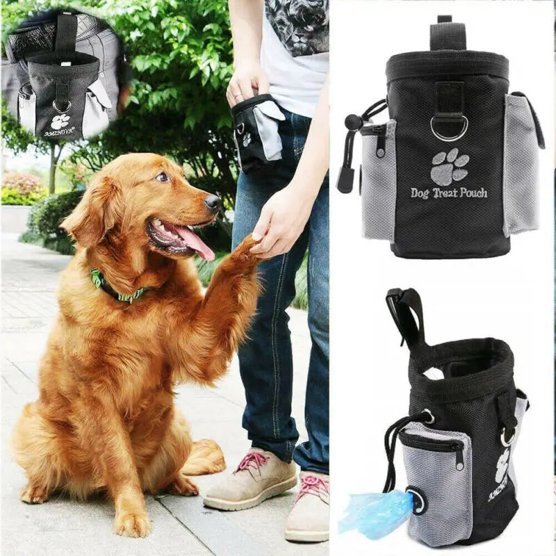 Casual Dog Feeding Bag Obedience Training Treat Pouch