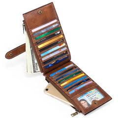 Large Capacity Zipper Wallet for Women