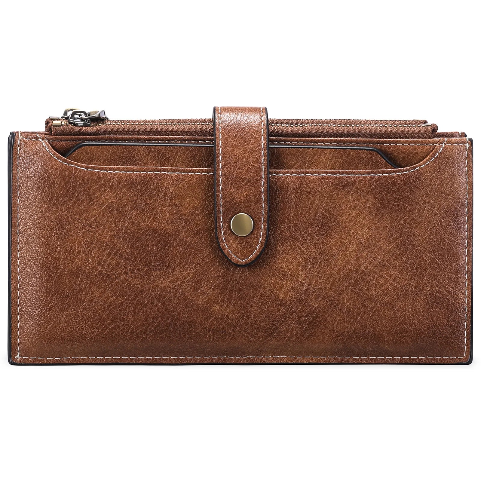 Large Capacity Zipper Wallet for Women