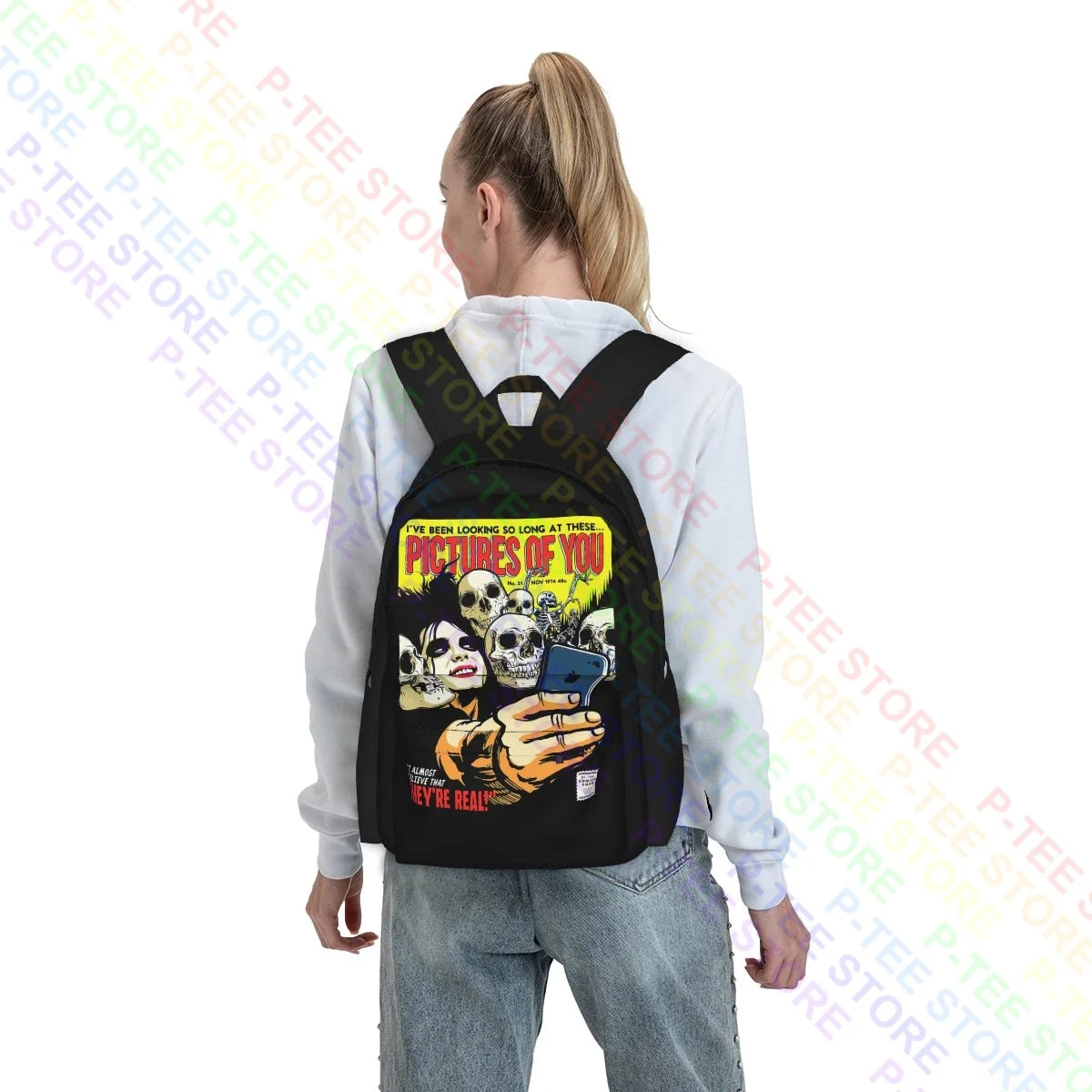 The Cure Disintegration Large Capacity Backpack