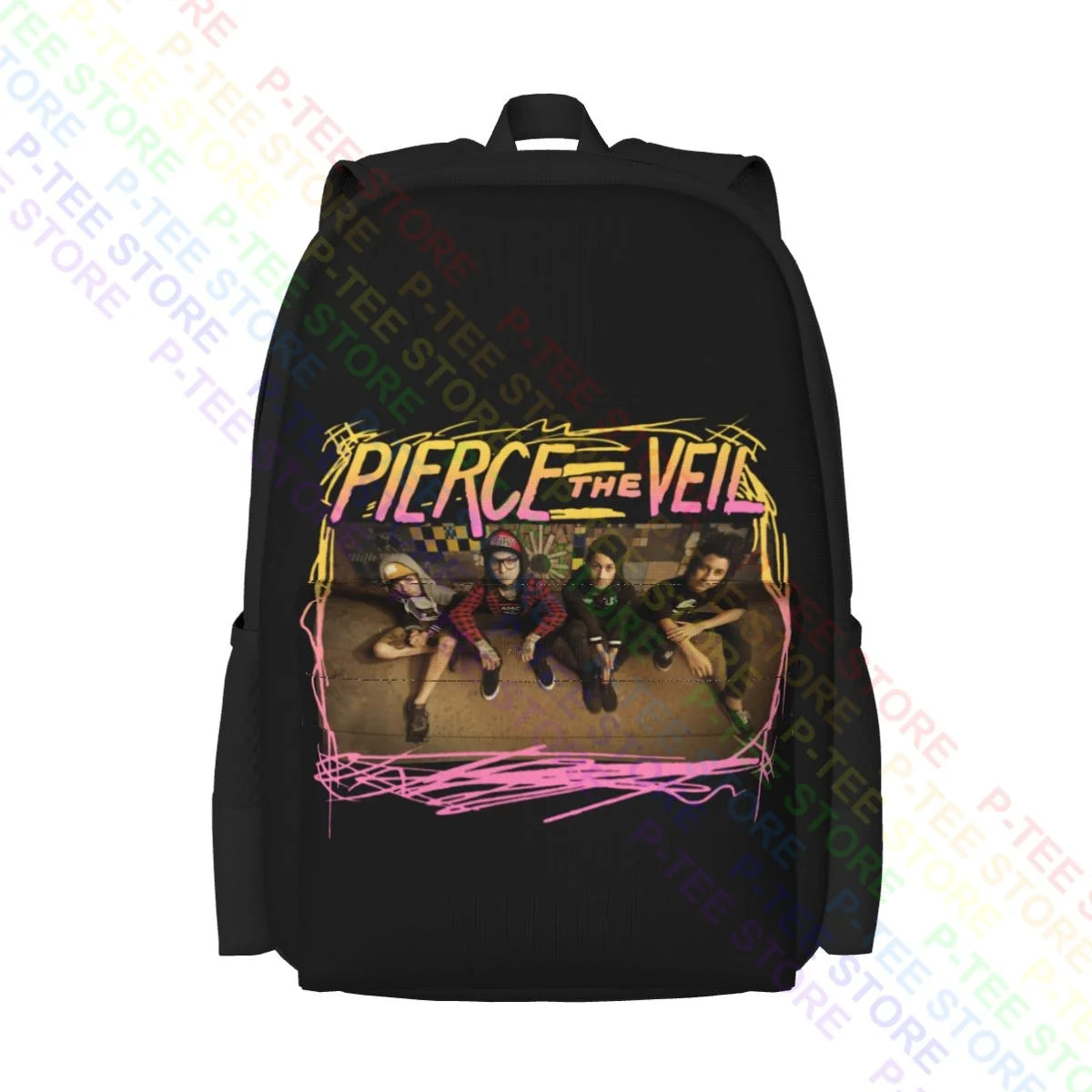 Pierce The Veil Juniors Band Large Capacity Backpack