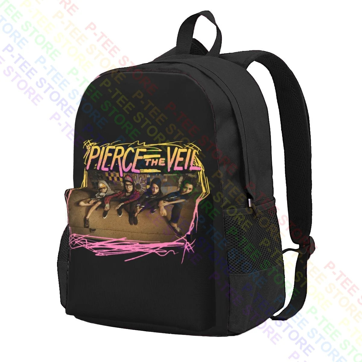 Pierce The Veil Juniors Band Large Capacity Backpack