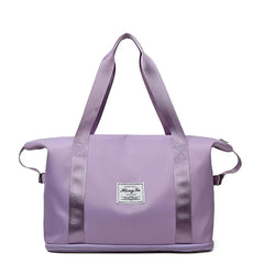 Pink Duffle Bag Travel Bag Organizer Big Bag Sports Gym Bag Handbag Zipper