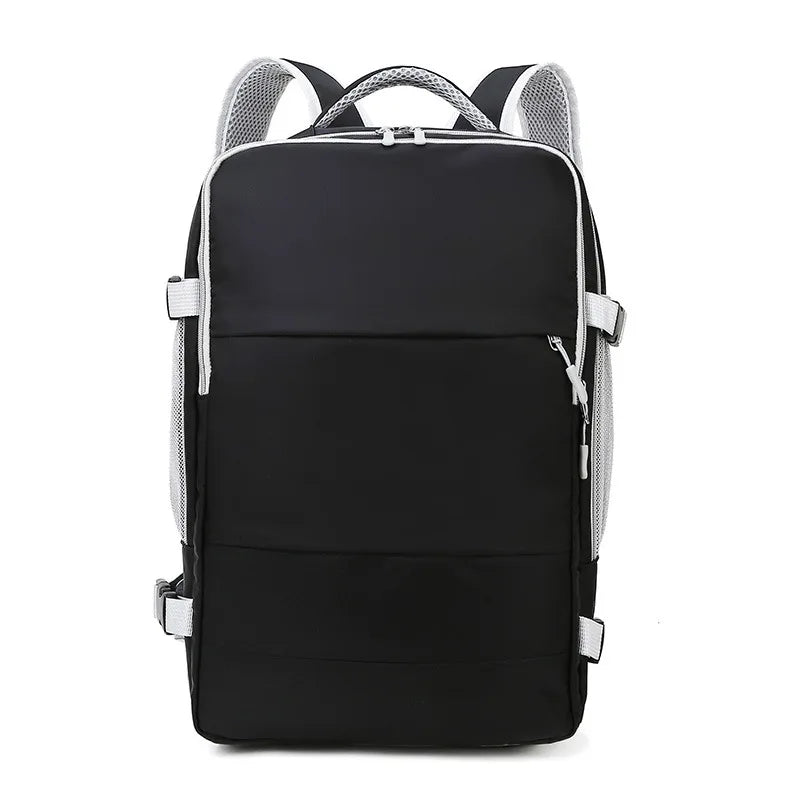 Pink Women Travel Backpack Water Repellent Anti-Theft Stylish Casual Daypack Bag