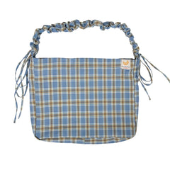 Plaid Crossbody Bag Large Capacity Women's Handbag