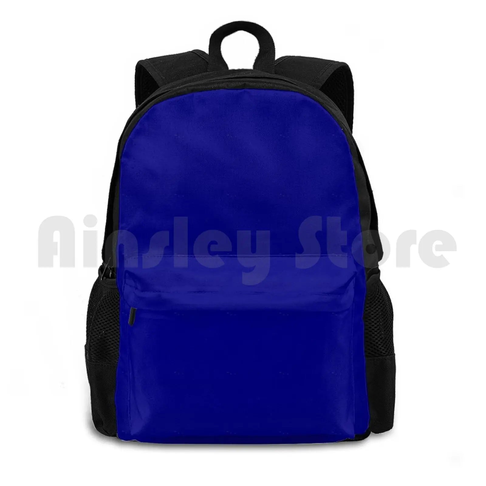 Solid Dark Blue Outdoor Hiking Backpack Waterproof Camping Travel