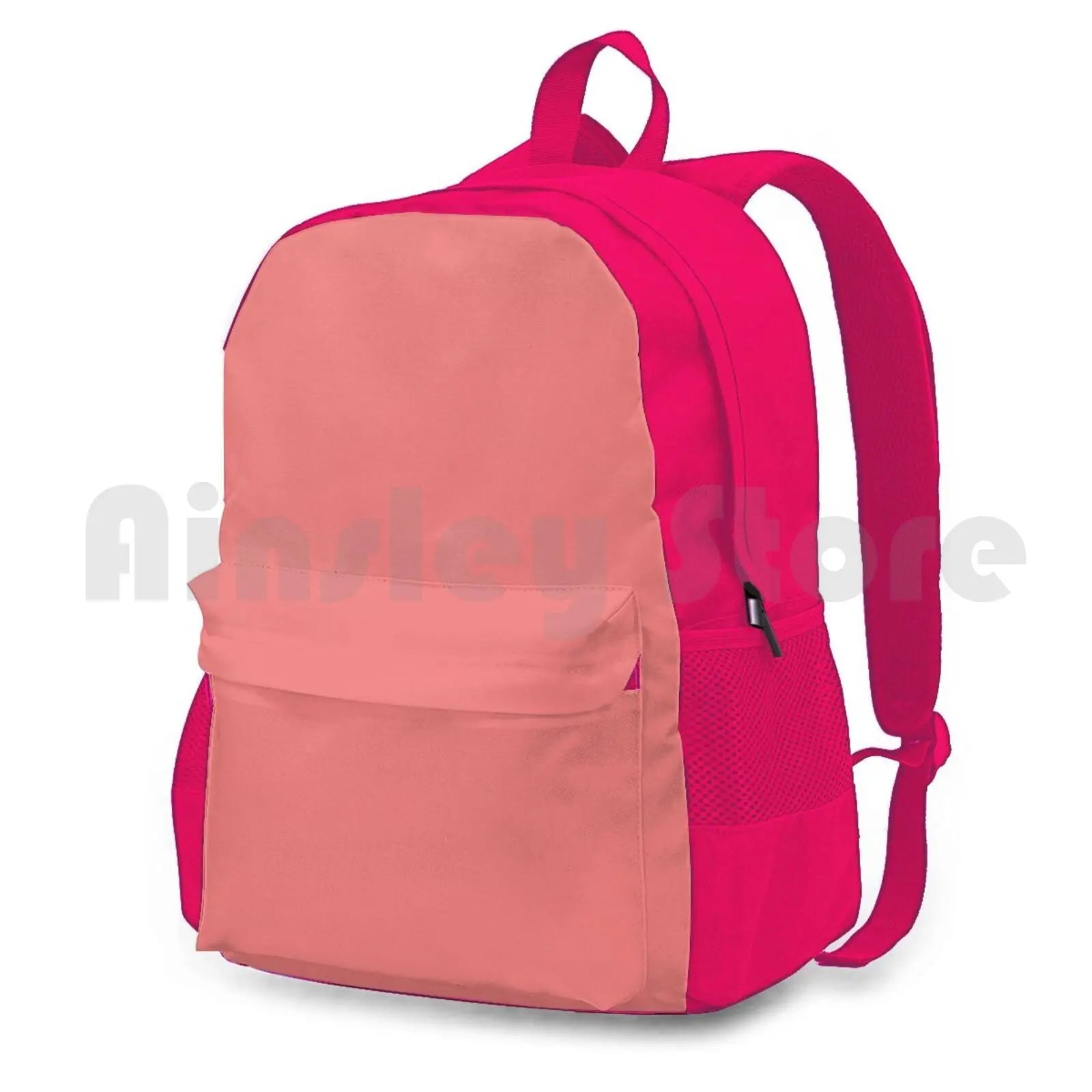 Coral Pink Hiking Backpack