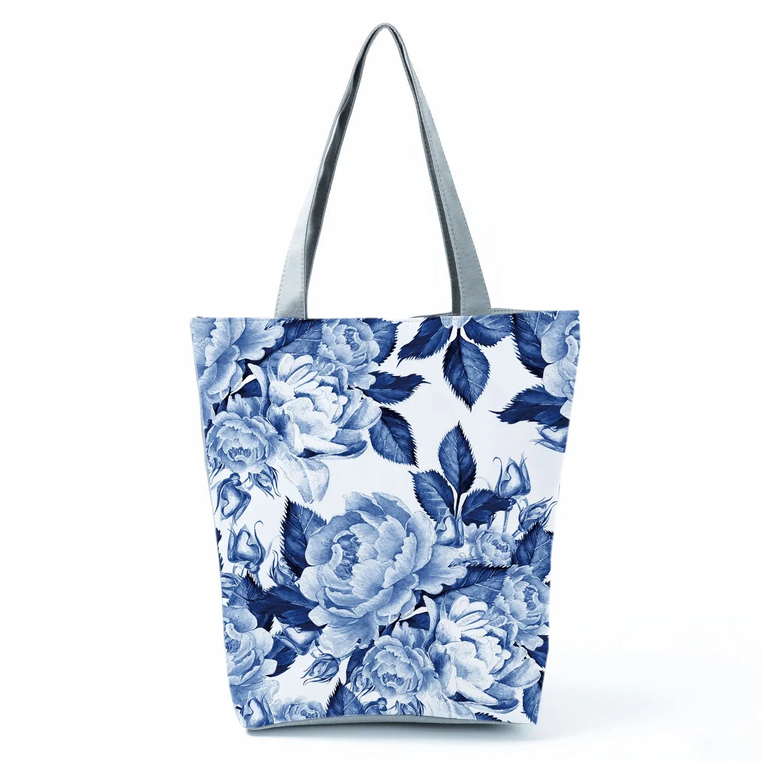 Floral Women Shoulder Bag Eco Reusable Portable Storage Shopping Bag