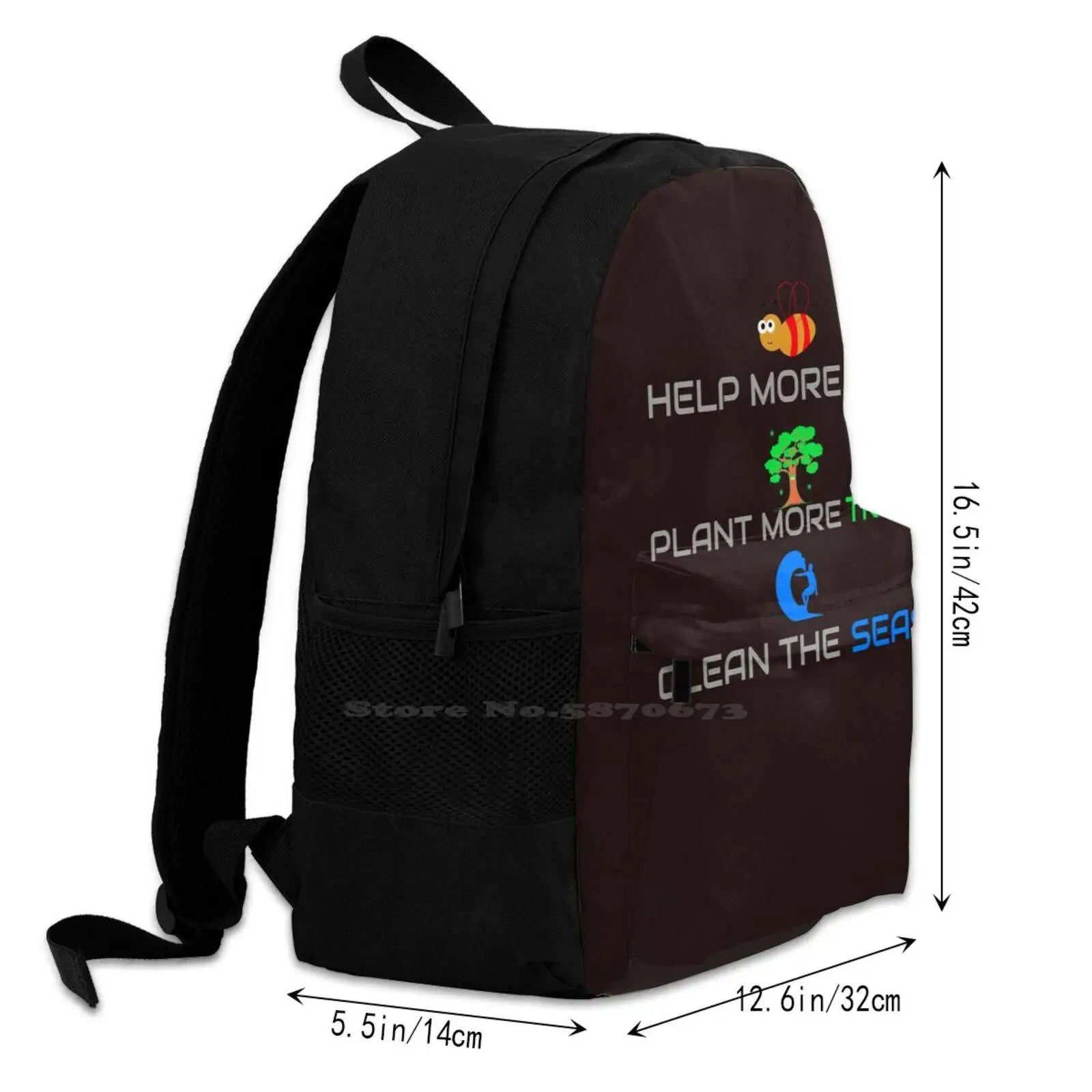 Tree Planting & Ocean Cleaning Beekeeper Satchel Sch