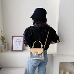 Plastic Jelly Bag Casual Shoulder Western Messenger Bag