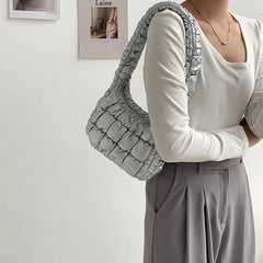 Women's Small Plaid Crossbody Bag PU Leather Handbag