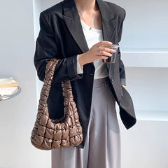 Women's Small Plaid Crossbody Bag PU Leather Handbag