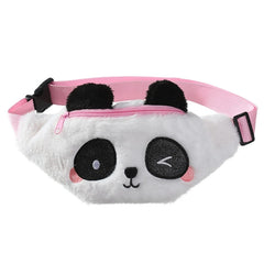 Plush Animal Fanny Pack Waist Bag for Girls