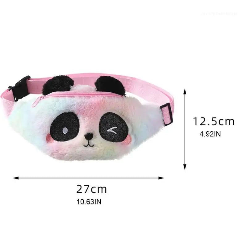 Plush Animal Fanny Pack Waist Bag Crossbody Purse