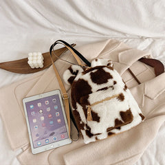 Female Wild Rabbit Ears Mini Backpack Kid's 3D Cartoon Animal Backpack