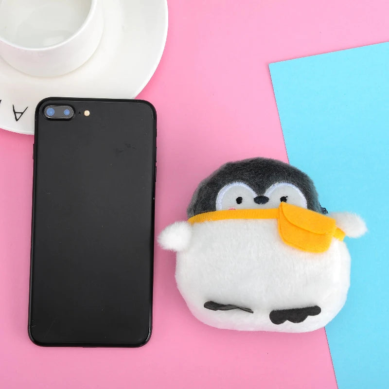 Cute Penguin Coin Bag Mini Money Purse Wallet