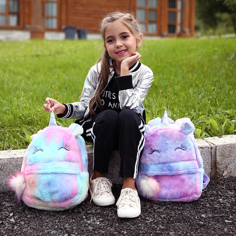 Unicorn Children School Backpack for Kindergarten