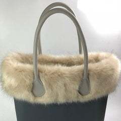 Plush Trim for O BAG Thermal Plush Decoration Fur Classic Big Mini Obag