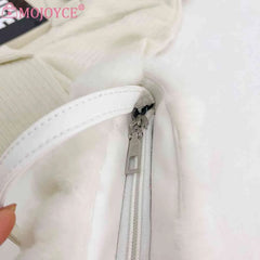 Soft Cloud Casual Warm Solid Tote Bag for Women