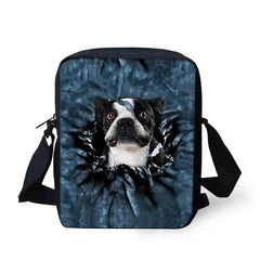 Pocket Cat Shoulder Messenger Bag Crossbody Phone Bag for Boys