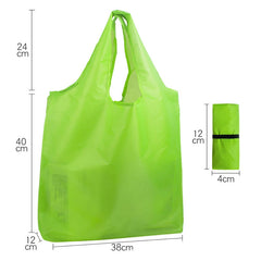 Eco-Friendly Pocket Square Shopping Bag, Foldable Reusable Grocery Tote