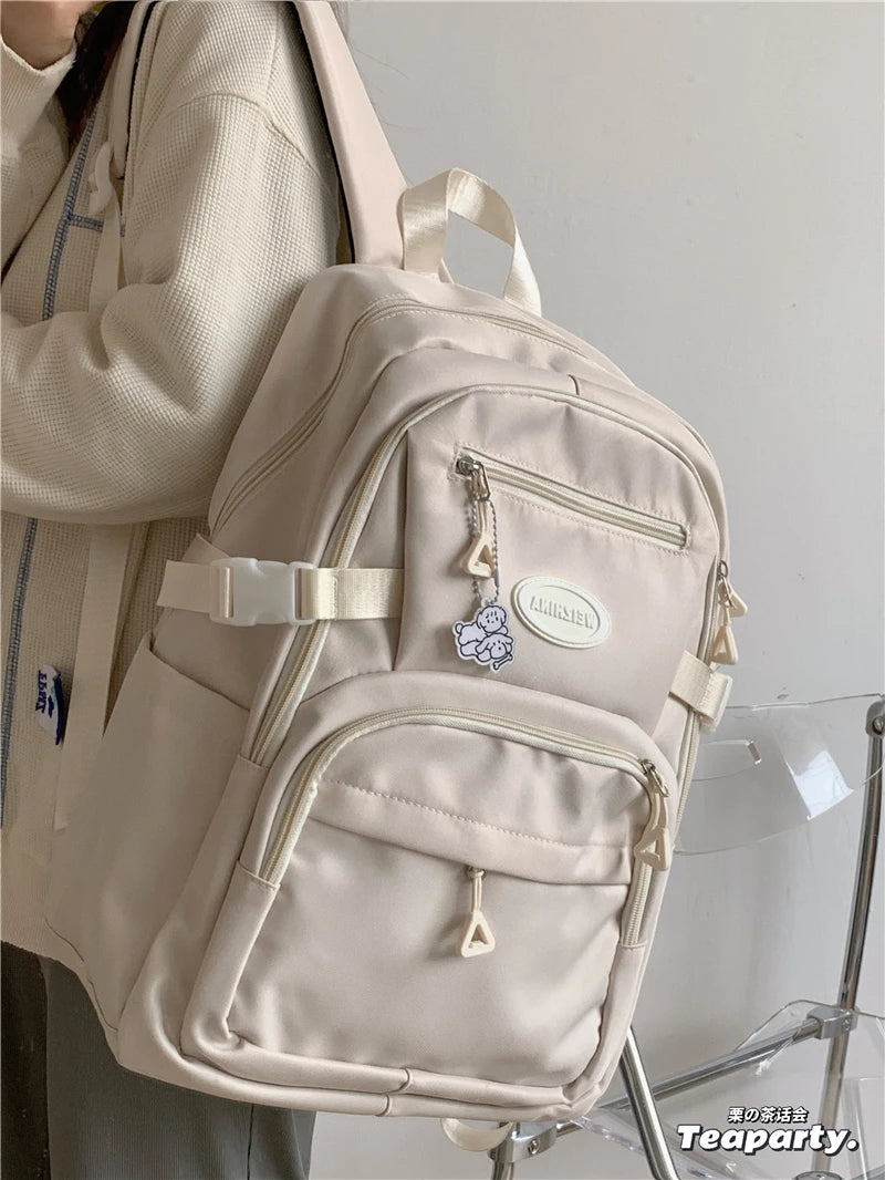 Polyester Waterproof Bag Large Capacity Travelling Bag Girl Casual Bag Teenagers