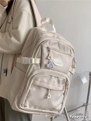 Polyester Waterproof Bag Large Capacity Travelling Bag Girl Casual Bag Teenagers